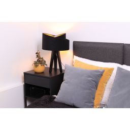 BPS Koncept Galaxy lampa stołowa 1x60 W biała-złota 060S-009CZ