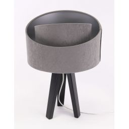 BPS Koncept Galaxy lampa stołowa 1x60 W czarna-szara-srebrna 060S-013CZ