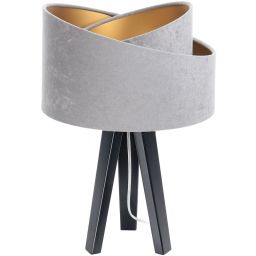 BPS Koncept Galaxy lampa stołowa 1x60 W czarna-złota-szara 060S-014CZ