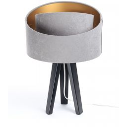 BPS Koncept Galaxy lampa stołowa 1x60 W czarna-złota-szara 060S-014CZ