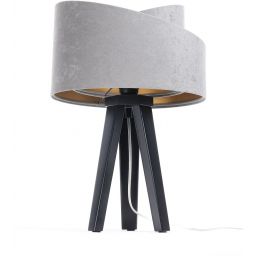 BPS Koncept Galaxy lampa stołowa 1x60 W czarna-złota-szara 060S-014CZ