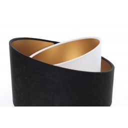 BPS Koncept Galaxy lampa stołowa 1x60 W biała-czarna-złota 060S-025CZ