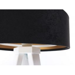 BPS Koncept Galaxy lampa stołowa 1x60 W biała-czarna-złota 060S-025W