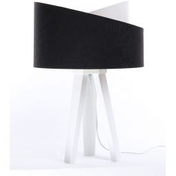 BPS Koncept Galaxy lampa stołowa 1x60 W biała-czarna-złota 060S-025W
