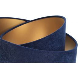 BPS Koncept Galaxy lampa stołowa 1x60 W złota-niebieska-drewno 060S-044