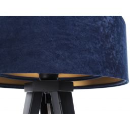 BPS Koncept Galaxy lampa stołowa 1x60 W czarna-złota-niebieska 060S-044CZ