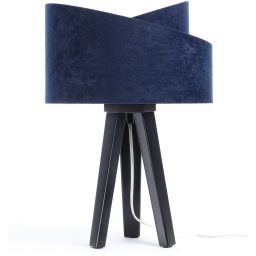 BPS Koncept Galaxy lampa stołowa 1x60 W czarna-złota-niebieska 060S-044CZ