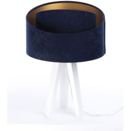 BPS Koncept Galaxy lampa stołowa 1x60 W biała-złota-niebieska 060S-044W