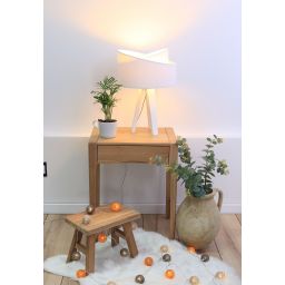 BPS Koncept Galaxy lampa stołowa 1x60 W biała 060S-060W