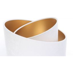 BPS Koncept Galaxy lampa stołowa 1x60 W biała-złota-drewno 060S-062