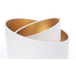 BPS Koncept Galaxy lampa stołowa 1x60 W biała-złota 060S-062W