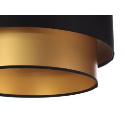 BPS Koncept Duo ellegant lampa wisząca 1x60 W czarna-złota 061-044-50