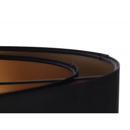 BPS Koncept Duo ellegant lampa wisząca 1x60 W czarna-złota 061-044-60