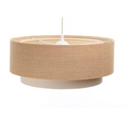 BPS Koncept Boho lampa wisząca 1x60 W kremowa-beżowa 061-090-60