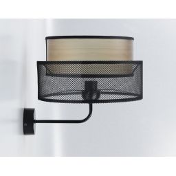 BPS Koncept Mini Duo kinkiet 1x60 W czarny 061K-G-082CZ