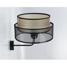 BPS Koncept Mini Duo kinkiet 1x60 W czarny 061K-G-082CZ