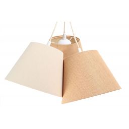 BPS Koncept Boho lampa wisząca 3x40 W kremowa-beżowa 070-121