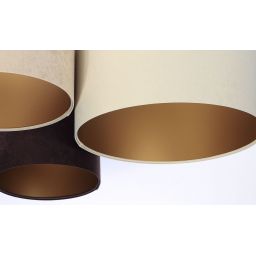 BPS Koncept Plafoniady plafon 3x60 W złoty-brązowy-beżowy-kremowy 080-01-029
