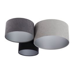 BPS Koncept Plafoniady plafon 3x60 W czarny-szary-srebrny-grafitowy 080-01-052