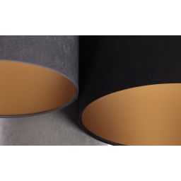 BPS Koncept Plafoniady plafon 3x60 W czarny-szary-grafitowy-żółty 080-02-053