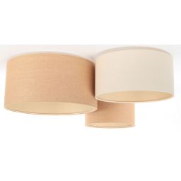 BPS Koncept Boho lampa podsufitowa 3x60W juta/len 080-040