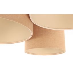 BPS Koncept Boho lampa podsufitowa 3x60W juta/len 080-040