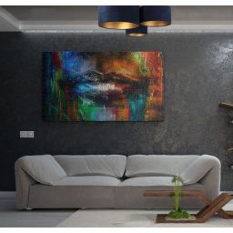 BPS Koncept Plafoniady plafon 3x60 W złoty-granatowy 080-044