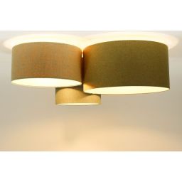 BPS Koncept Boho Ellegant lampa podsufitowa 3x60 W brązowa 080-066