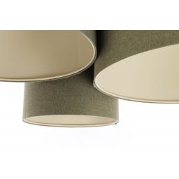 BPS Koncept Boho Ellegant lampa podsufitowa 3x60 W zielona 080-067