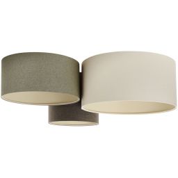 BPS Koncept Boho Ellegant lampa podsufitowa 3x60 W zielona 080-070