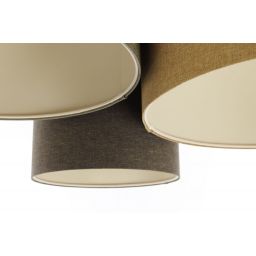 BPS Koncept Boho Ellegant lampa podsufitowa 3x60 W zielona 080-071