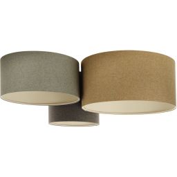 BPS Koncept Boho Ellegant lampa podsufitowa 3x60 W zielona 080-071