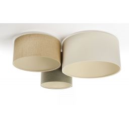 BPS Koncept Boho Ellegant lampa podsufitowa 3x60 W zielona 080-074