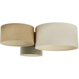 BPS Koncept Boho Ellegant lampa podsufitowa 3x60 W zielona 080-074