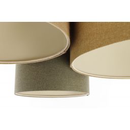 BPS Koncept Boho Ellegant lampa podsufitowa 3x60 W zielona 080-075