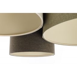 BPS Koncept Boho Ellegant lampa podsufitowa 3x60 W zielona 080-077