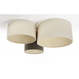 BPS Koncept Boho Ellegant lampa podsufitowa 3x60 W brązowa 080-078