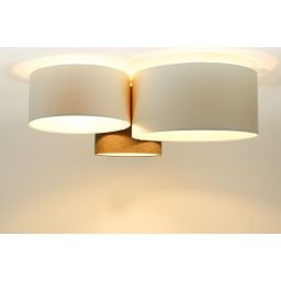 BPS Koncept Boho Ellegant lampa podsufitowa 3x60 W brązowa 080-078