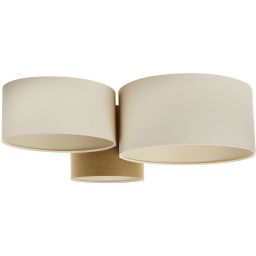 BPS Koncept Boho Ellegant lampa podsufitowa 3x60 W beżowa 080-079