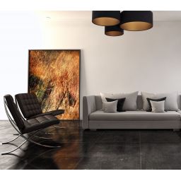 BPS Koncept Plafoniady plafon 3x60 W czarny-żółty 080-009