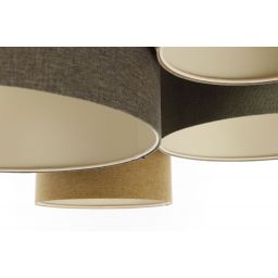 BPS Koncept Boho Ellegant lampa podsufitowa 4x60 W zielona 084-072