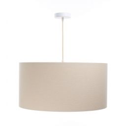 BPS Koncept Boho lampa wisząca 1x60 W kremowa-beżowa 0E0-130-50