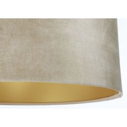 BPS Koncept Ginger lampa wisząca 1x60 W złota-beżowa 0E0-152-50