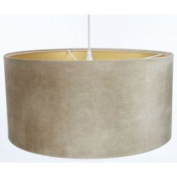 BPS Koncept Ginger lampa wisząca 1x60 W złota-beżowa 0E0-152-50