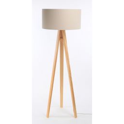 BPS Koncept Boho lampa stojąca 1x60W len 0E0P-130-50