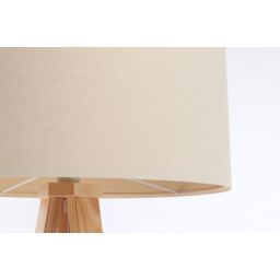 BPS Koncept Boho lampa stojąca 1x60W len 0E0P-130-50