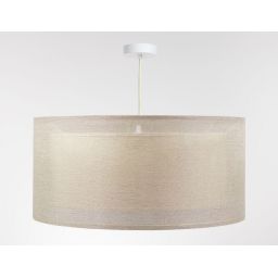 BPS Koncept Duo len light lampa wisząca 1x60 W beżowa 0MGO-001-50