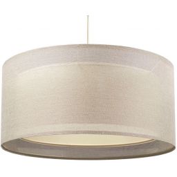 BPS Koncept Duo len light lampa wisząca 1x60 W beżowa 0MGO-001-50