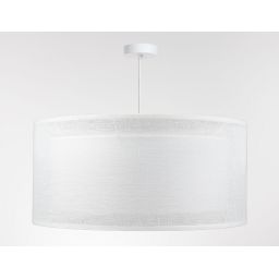 BPS Koncept Duo len light lampa wisząca 1x60 W biała 0MGO-002-50