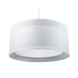 BPS Koncept Duo len light lampa wisząca 1x60 W biała 0MGO-002-50